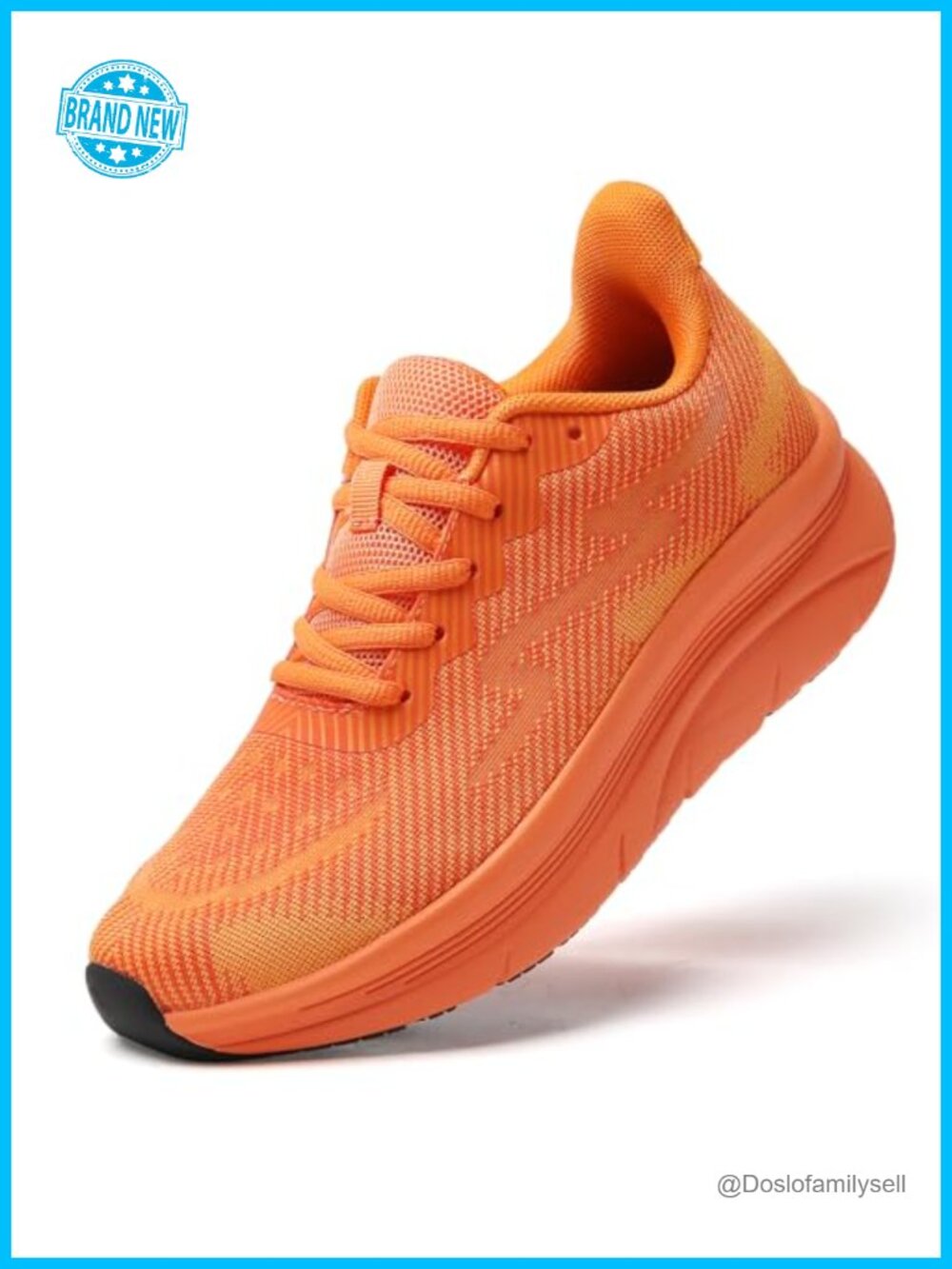 Women's Chunky Platform Sneakers Lace-Up Athletic Walking Shoes